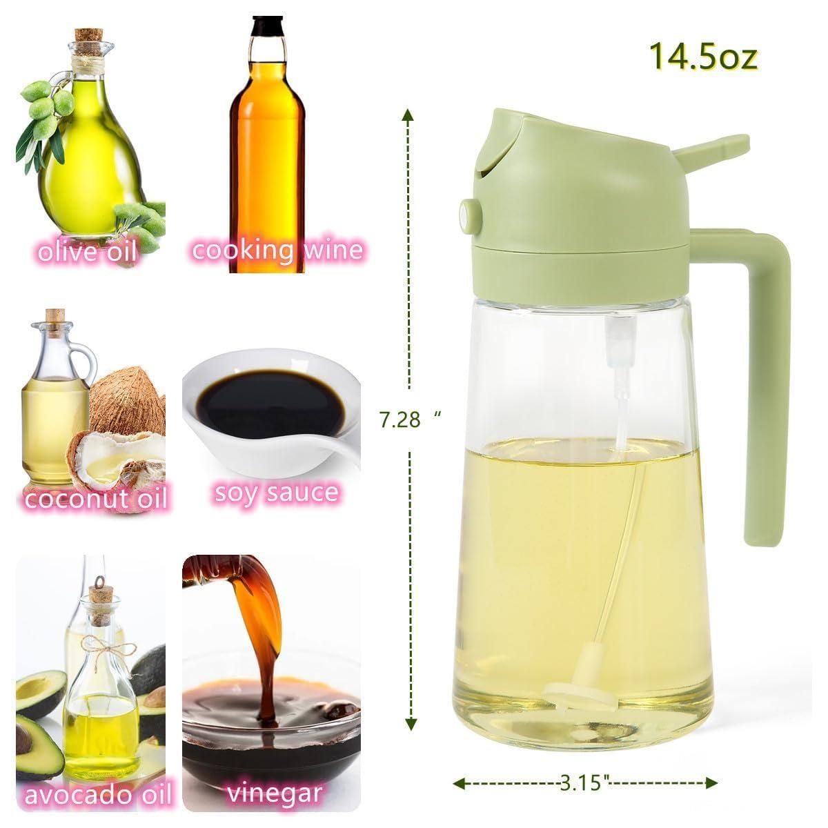 500ml Portable Oil Sprayer and Dispenser