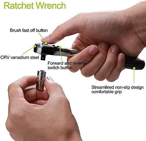 46-in-1 Multi-Purpose Tool Kit for Car Repair &amp; Maintenance