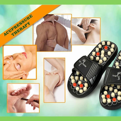 Acupressure Magnetic Therapy Slippers for Blood Circulation
