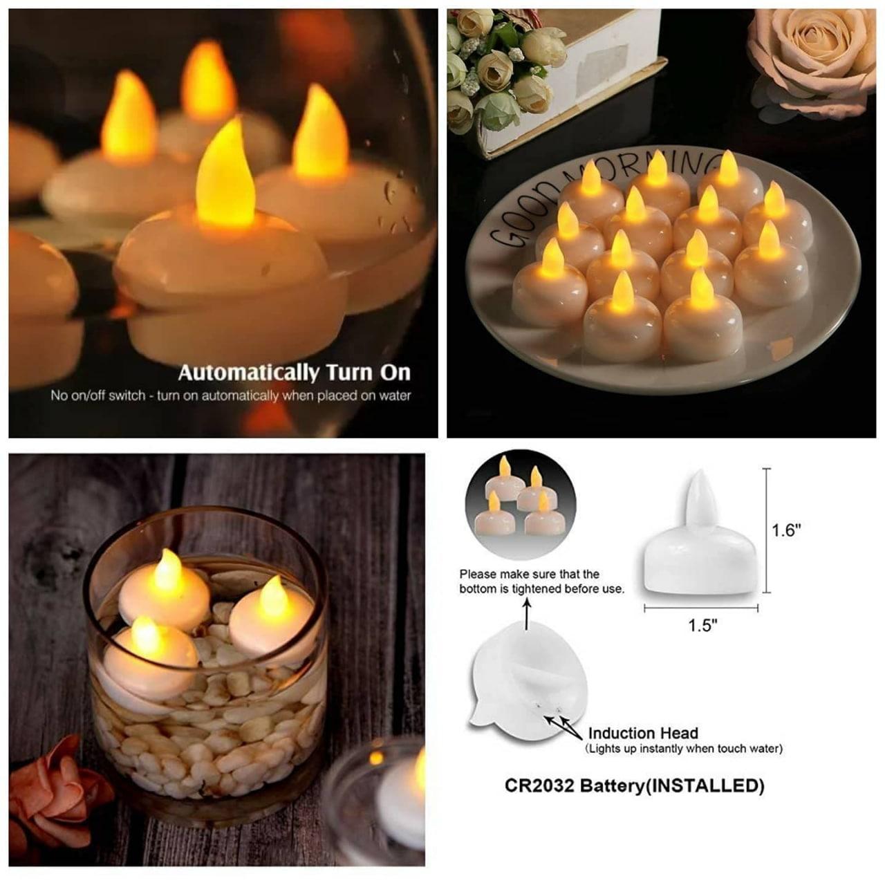Battery Operated LED Light Candle Diyas