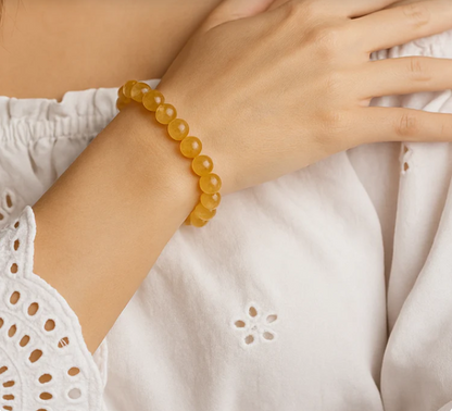 Yellow Citrine Bracelet