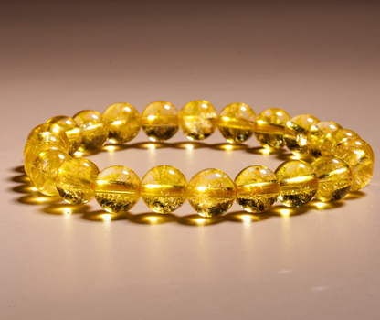 Yellow Citrine Bracelet