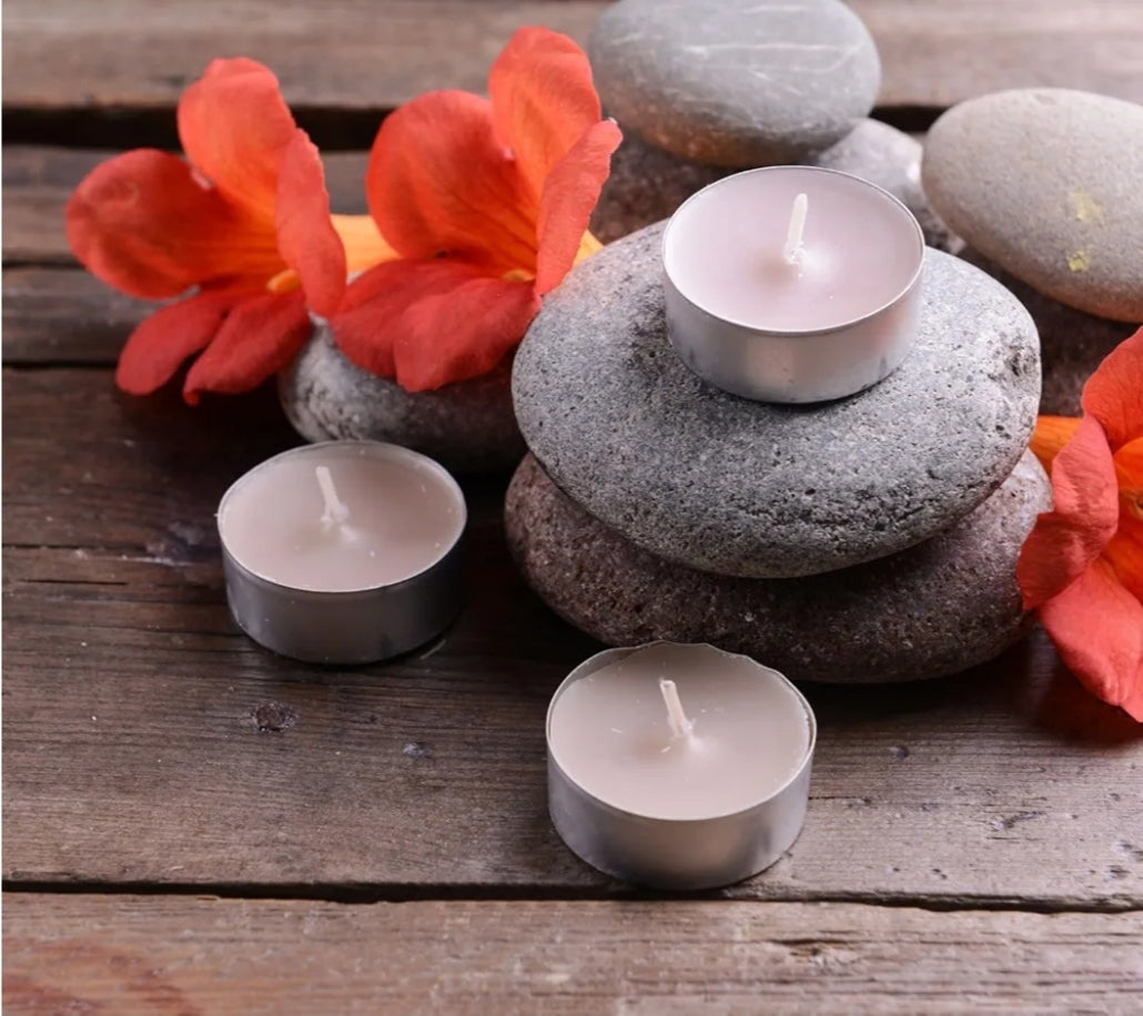 White Smokeless Unscented TeaLight Candles for Diwali, Christmas, Home Decoration (Pack of 50/100 Pcs - White Candles)