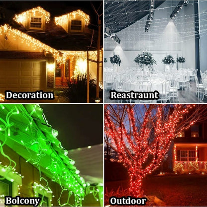 String LED Fairy Lights - Perfect for Indoor , Outdoor, Home, Diwali, and Christmas Decorations (20 Meters)