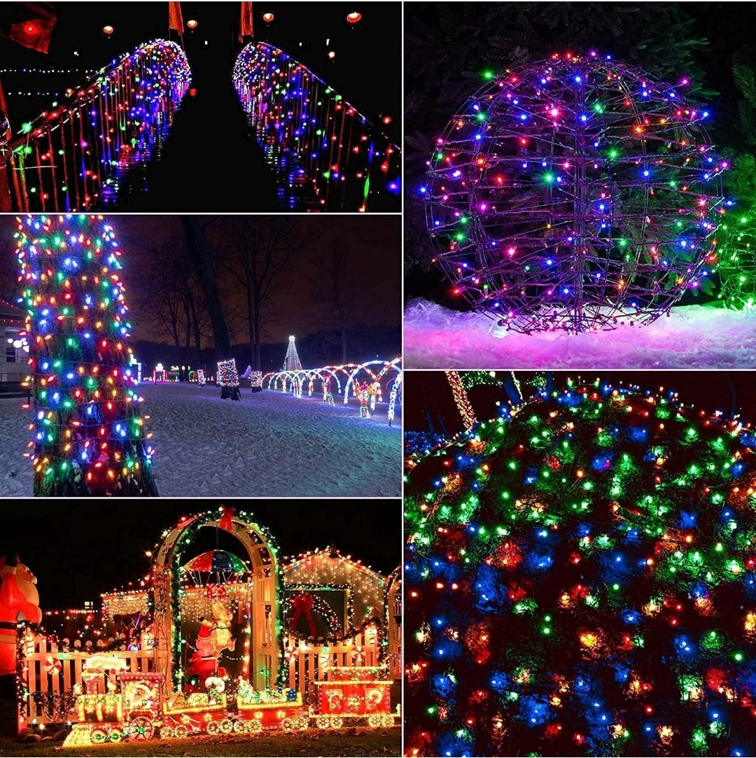 20 Meter LED Christmas Fairy Lights – Multicolor String Lights for Tree & Home Décor | Made in India