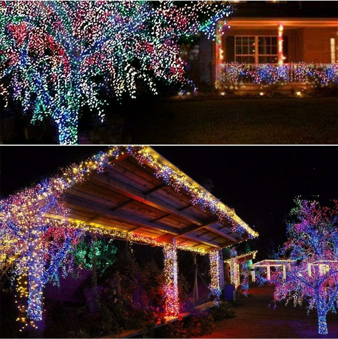 20 Meter LED Christmas Fairy Lights – Multicolor String Lights for Tree & Home Décor | Made in India